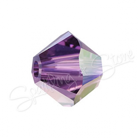 Swarovski 5328 Amethyst AB (204 AB)