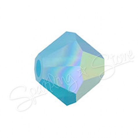 Swarovski 5328 Caribbean Blue Opal AB (394 AB)