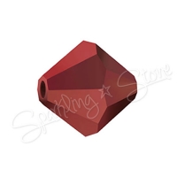 Swarovski 5328 Dark Red Coral (396)