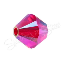 Swarovski 5328 Light Siam AB 2x (227 AB2)