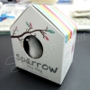 Sparrow Whistle Bird Key Ring & keyholder