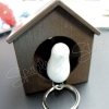 Sparrow Whistle Bird Key Ring & keyholder