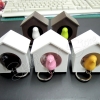 Sparrow Whistle Bird Key Ring & keyholder